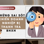 Những Sai Sót Khiến Doanh Nghiệp Bị Thanh Tra BHXH