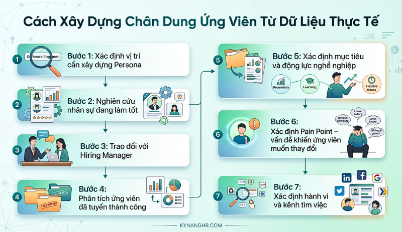 Cách Xây Dựng Chân Dung Ứng Viên Từ Dữ Liệu Thực Tế