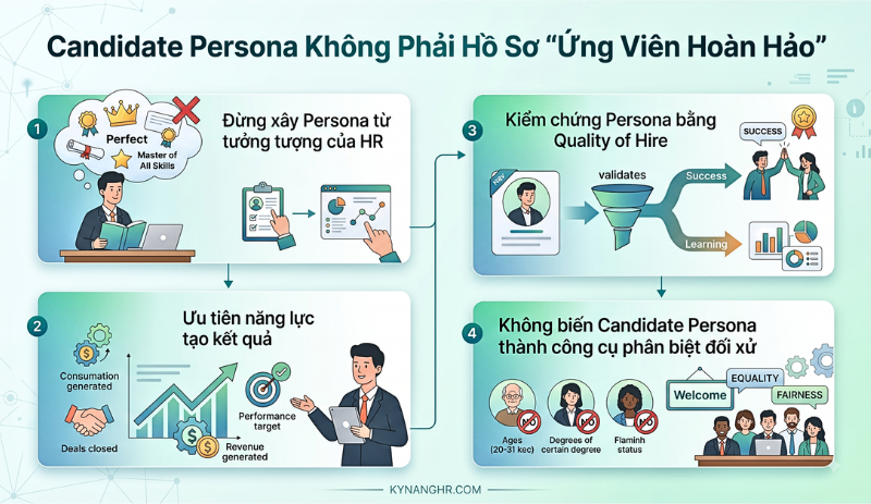 Candidate Persona Không Phải Hồ Sơ “Ứng Viên Hoàn Hảo”