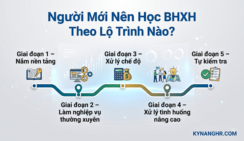 Người Mới Nên Học BHXH Theo Lộ Trình Nào