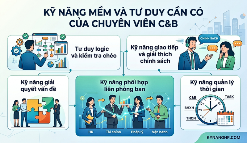 Lộ Trình Rèn Luyện Kỹ Năng Để Trở Thành Chuyên Viên C&B